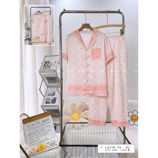 Đồ Mặc Nhà Pijama Lụa Latin TNQD
