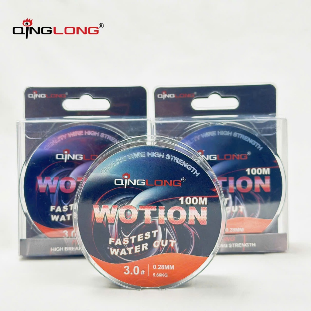 [QUÀ TẶNG] Cước câu cá, dây câu cá QingLong WOTION 100m