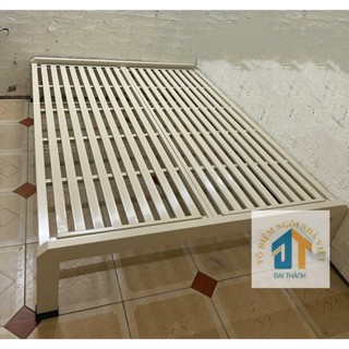 Giường sắt ngủ pallet bằng sắt nhiều kích thước chất liệu sắt sơn tĩnh điện