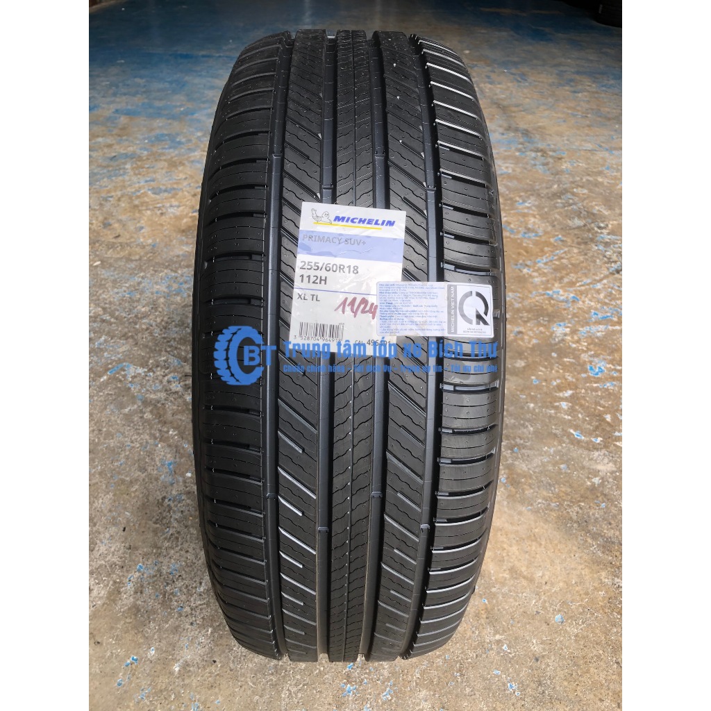 Lốp Michelin 255/60R18 Primacy SUV+ Date 2024 ( Lốp dành cho xe Nissan Navara, Ford Everest, ... )
