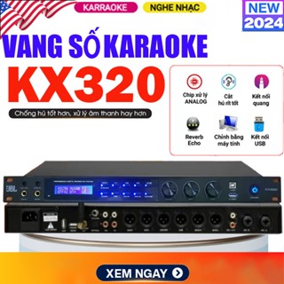 Vang Cơ Lai Số JBL-KX320 Cao Cấp Chống Hú Cực Tốt, Chỉnh Âm Thanh Chuyên Nghiệp Cho Dàn Karaoke Gia Đình Hay Nhất