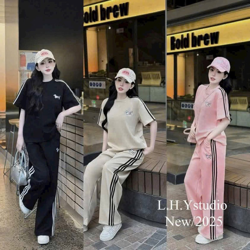 Set Bộ Thể Thao Thêu Cuns Viền Rót