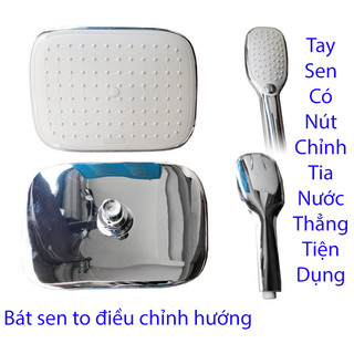 Sen vòi, bộ sen cây tắm nóng lạnh hợp kim đồng cao cấp GIORMANI SC33
