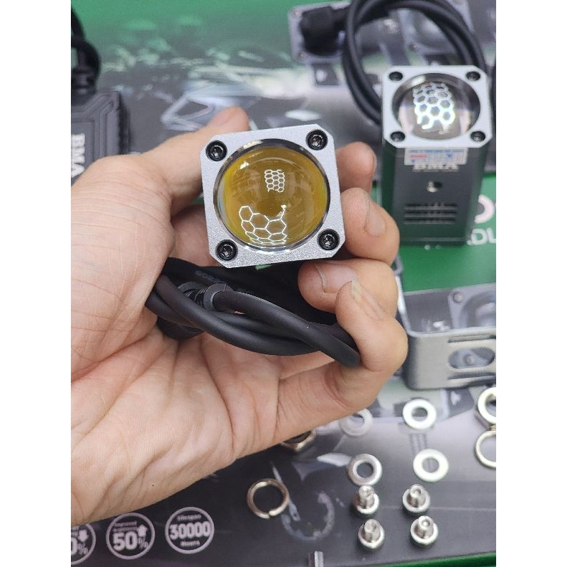 Bi cầu trợ sáng mini z20 v2 chính hãng BMA công suất 54w siêu khủng bảo hành 1 năm chống nước ip68