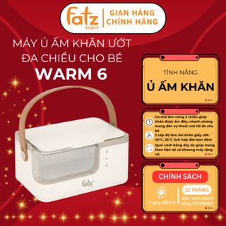 Máy ủ ấm khăn ướt đa chiều cho bé FATZBABY Warm 6 FB7311SL, làm nóng 3 chiều đều ở 2 chế độ nhiệt