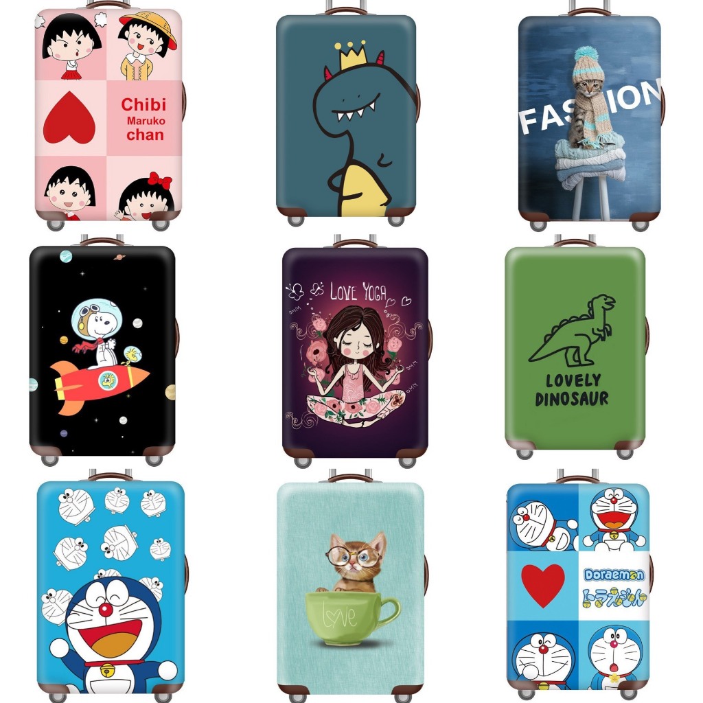 (Tặng 1 thẻ tên vali)Túi bọc vali - Túi trùm vali SUMMER 18/ 20/ 22/ 24/ 26/ 28 / 29 inch