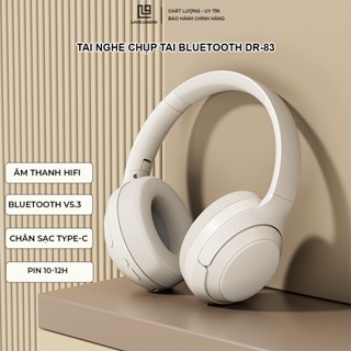 Tai Nghe Bluetooth Không Dây Đệm Tai Siêu Lớn D-Rock DR-83 SPad Headphone Chụp Tai Có Mic Bass Mạnh Pin 10H