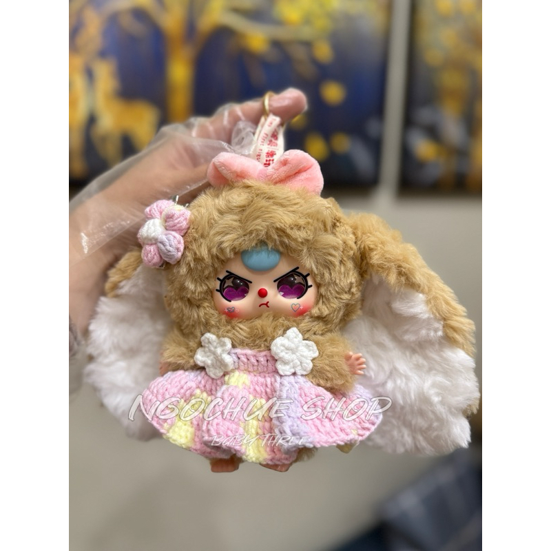 (Không kèm BB3) áo Macaron V2, V3 lớn, len móc thủ công