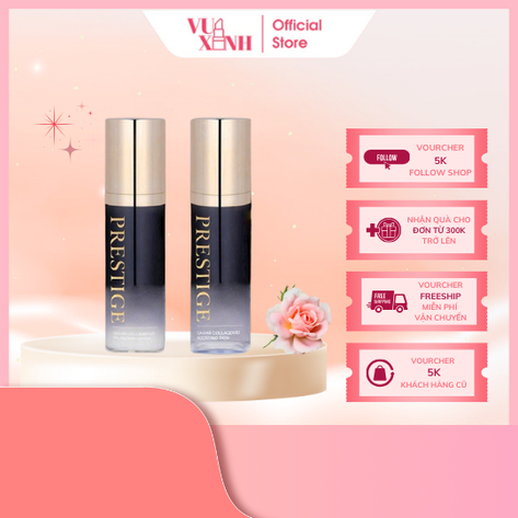 [VUIVAXINH] - Bộ Dưỡng Da Leaders Prestige Caviar Collagen