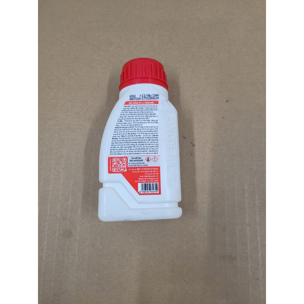 100 ml dầu phanh, dầu thắng tiêu chuẩn DOT 3