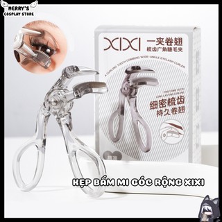  Kẹp Bấm Mi XIXI Dạng Lược Góc Giúp Mi Cong Tự Nhiên Không Gây Gãy Rụng  Kèm Đệm Thay Hỗ Trợ Uốn Mi Makeup Trang Điể 