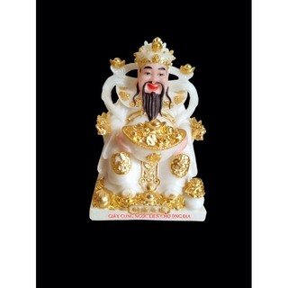 Tượng thờ Thần Tiền (Thần Phát)cao 20cm cầu tài cầu lộc bàn thờ thần Tài