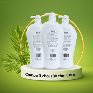 [combo 2 chai] Sữa Tắm Dê 8x White Care 1200ml