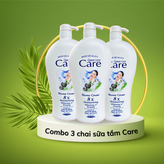 [combo 2 chai] Sữa Tắm Dê 8x White Care 1200ml