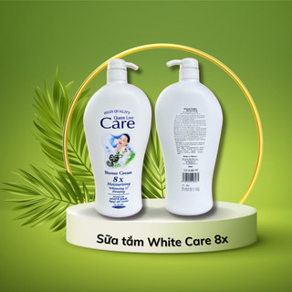 [combo 2 chai] Sữa Tắm Dê 8x White Care 1200ml