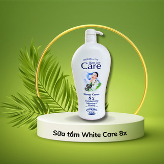 [combo 2 chai] Sữa Tắm Dê 8x White Care 1200ml