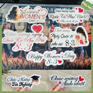 (Sỉ Combo 100c)_Banner đủ các ngày lễ Tốt Nghiệp, Sinh Nhật, 8/3, 20/10, gắn quà cực xinh giá xưởng em sản xuất khách ơi