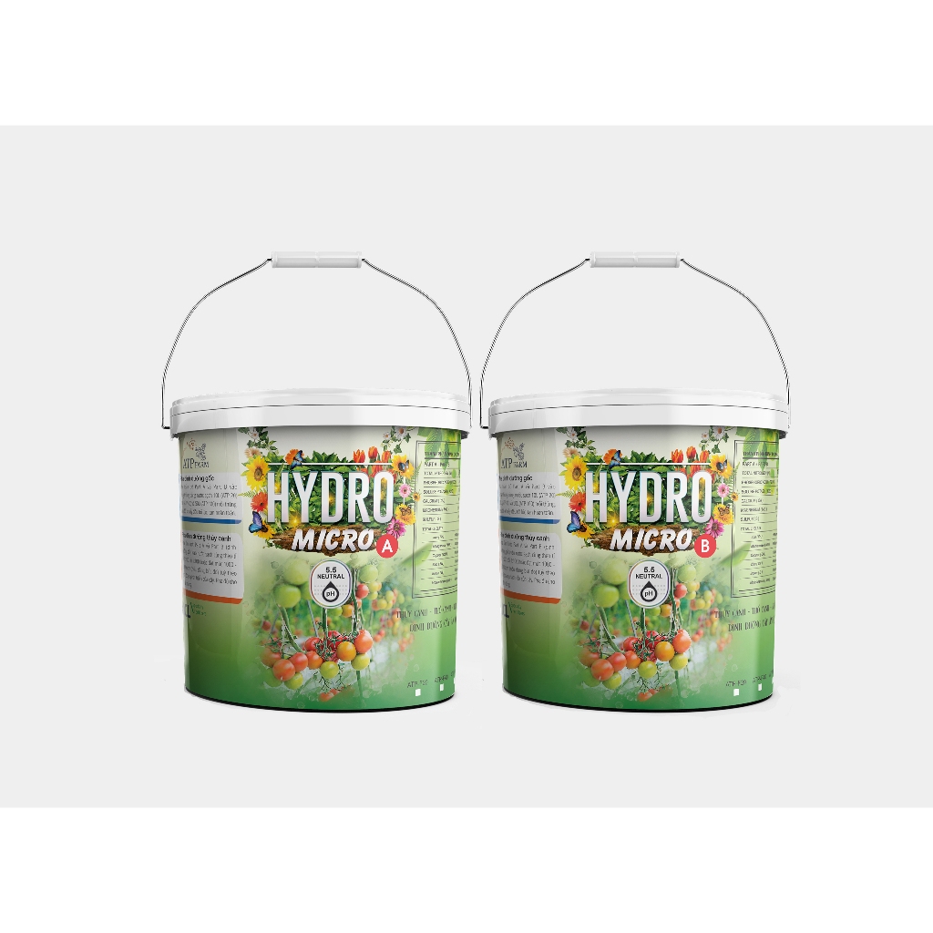 ATP Farm - ATP-F20 Hydro Micro Bộ dinh dưỡng thủy canh cho cây ăn quả - 20L ISRAEL ( dạng bột )