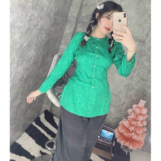 Bà Ba Lụa Siêu Mát # Áo Nữ Jacket Top Kem Dress Women # Đồ Lam Đi Chùa
