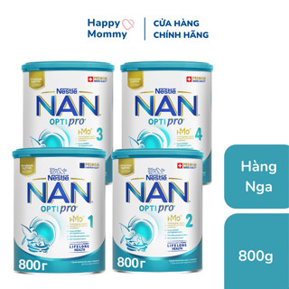 Sữa bột NAN Optipro Nga 800g số 1, 2, 3, 4