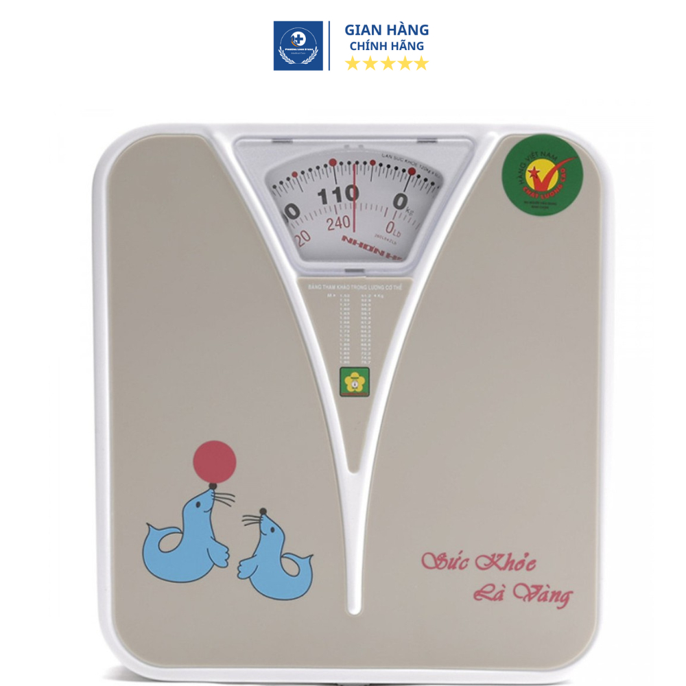 Cân Sức Khỏe Nhơn Hoà 120kg (ngẫu nhiên)