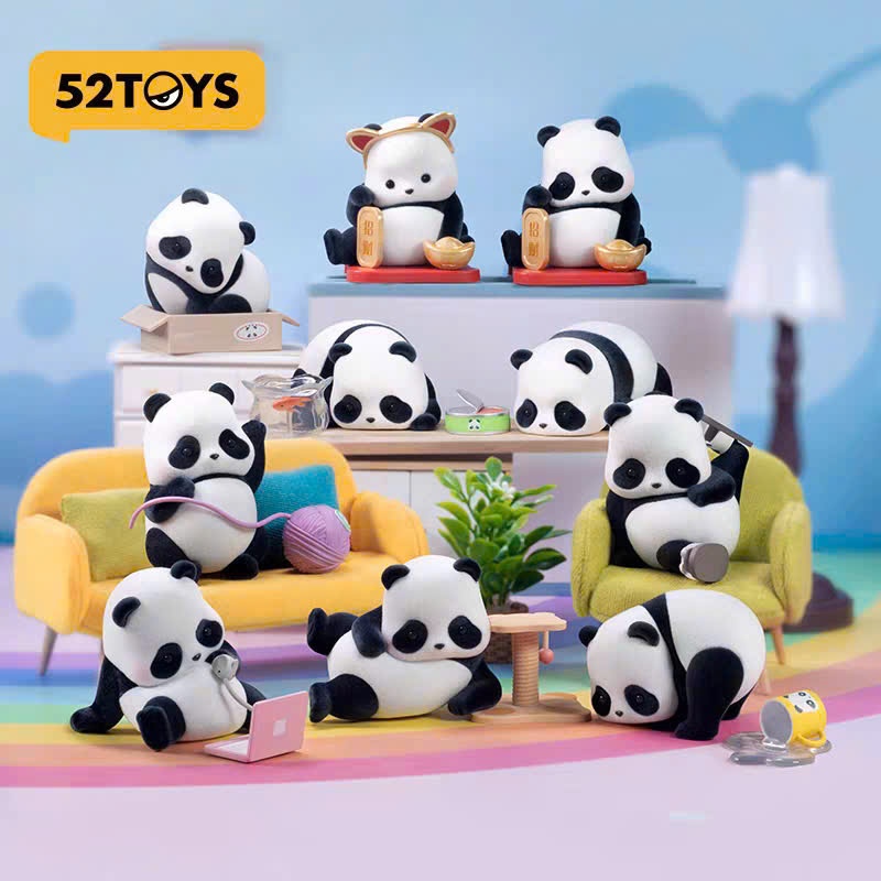 [52TOYS] Blindbox Panda Roll Cũng như một chú mèo nhỏ & FEMI Sweet - Mô hình Mèo bánh kem chảy