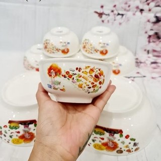 bộ tô chén sứ trắng - bộ tô chén sứ
