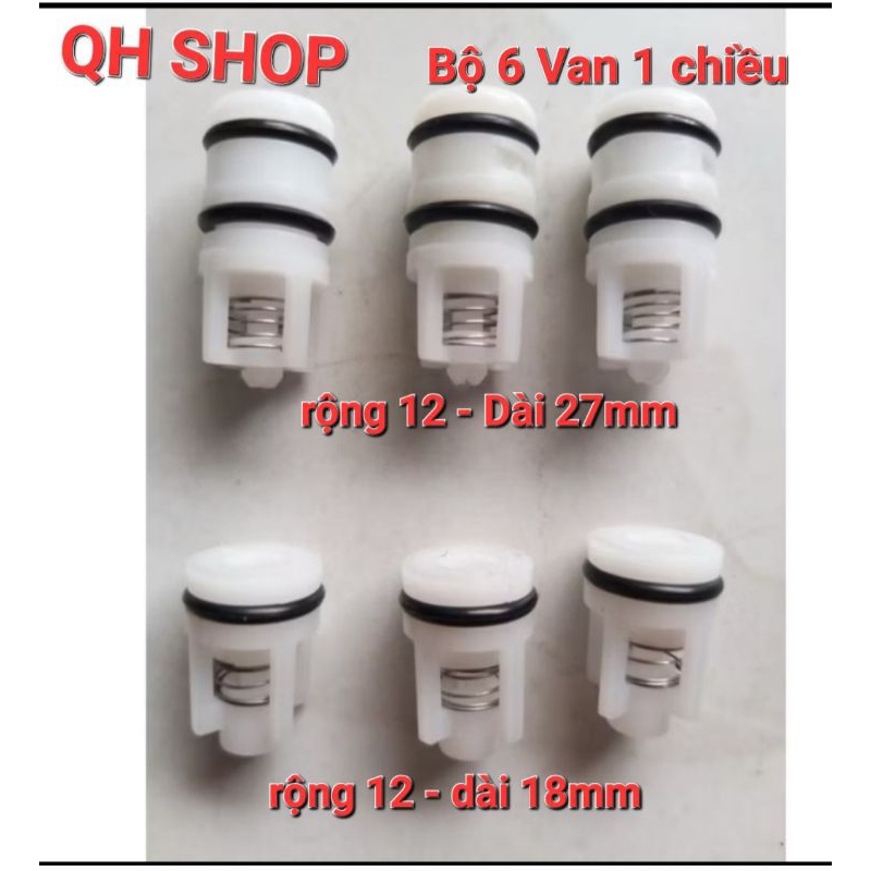 Van + Phớt Nước 1 Chiều Máy Bơm Rửa Xe Mini [ giá 1 Bô 3 cái ]