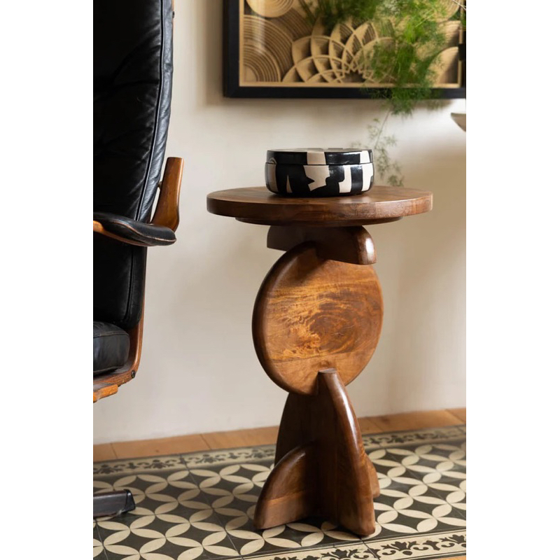 Bàn trà sofa Mars phong cách Bắc Âu độc đáo, side table, end table decor phòng khách, phỏng ngủ, hom