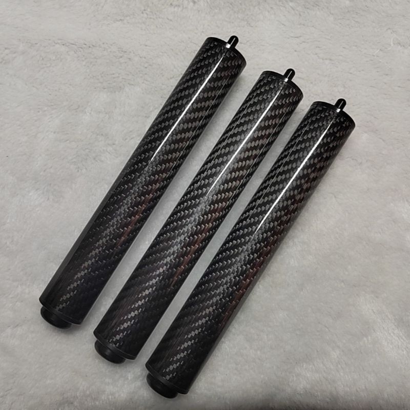 Nối dài carbon cơ bida [Giá rẻ] cho gậy Peri, Omin, Fury, Rhino, maple CPD, Jflower  20cm ( kèm bump