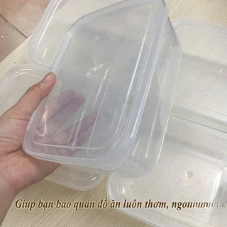 Hộp nhựa trữ đông bảo quản thực phẩm 800ml Song Long tiện dụng – Bộ lạnh bầu tách lẻ 2288-4