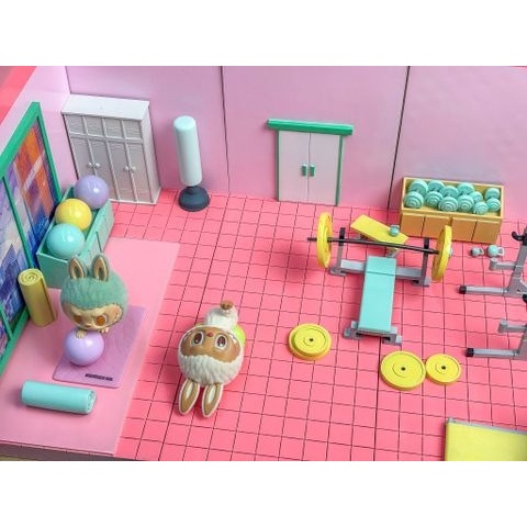 [SẴN] F.K. FIGURE | DIORAMA - GYM FITNESS