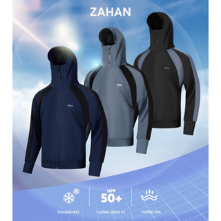    deal mở bán   Áo chống nắng nam zahan 2 lớp 2 mặt phối màu trẻ trung năng động chống tia UPF50+ thoáng khí mát lạnh. 