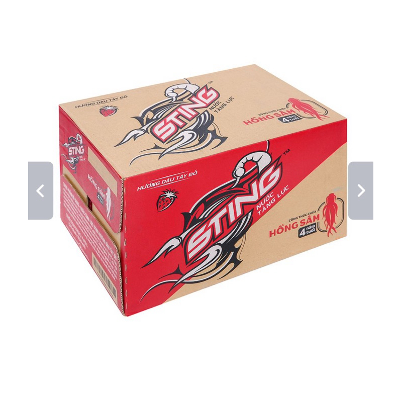 Thùng sting dâu 24 chai 330ml