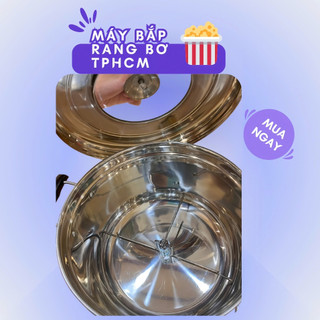 Máy làm bắp rang bơ Bình gas lớn 30cm