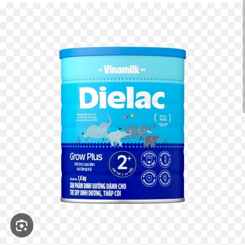 Sữa bột Dielac Grow plus 2+  ( 850g)