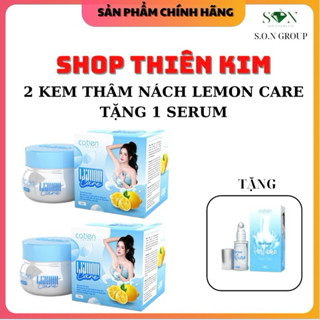 Kem Giảm Thâm Nách Lemon Care Mẫu Mới, Trắng Sáng Vùng Nách SON Giúp Giảm Thâm Và Khử Mùi Hôi