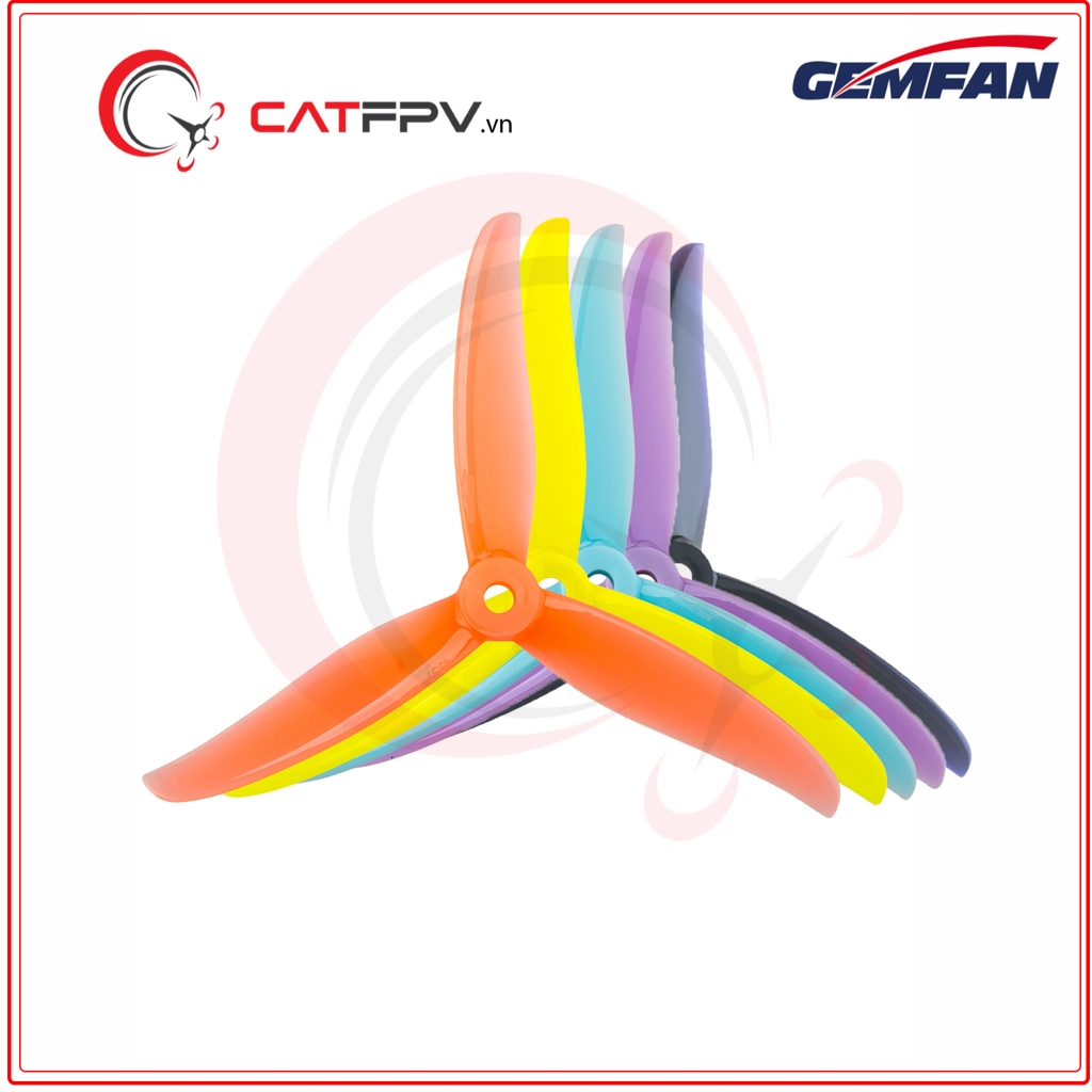 Cánh quạt Gemfan 4937 Hurricane PC 3 Blade