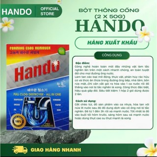 Bột thông cống 100g xuất khẩu Hando