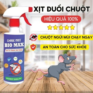 (Hàng Chính Hãng) 2 Bình Xịt Đuổi Chuột BioMax 500ML - Thuốc Đuổi Chuột Nguồn Gốc Thảo Mộc An toàn Xua Đuổi Chuột