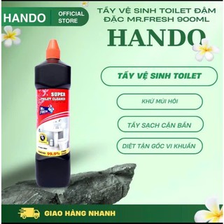 Tẩy toilet bồn cầu siêu sạch diệt khuẩn Mr.Fresh 1L thơm