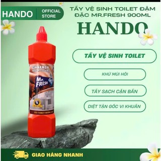 Tẩy toilet bồn cầu siêu sạch diệt khuẩn Mr.Fresh 1L thơm
