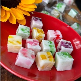 Kẹo Dẻo Sữa Chua Trái Cây Mix Các Vị Siêu Ngon - Tiệm Ăn Vặt Nhà Gà