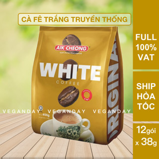  Cà Phê Trắng Truyền Thống 3 Trong 1 Aik Cheong Malaysia - White Coffee  600g   456g  