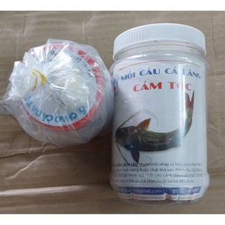 [Mồi Câu  Cá Lăng] 1 Hủ Mồi Câu Cá Lăng hủ 400gr. Mùi Hăng thối có Mùi Thơm nhẹ