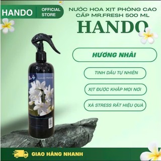 Nước hoa xịt thơm phòng Mr.Fresh 500ml cao cấp