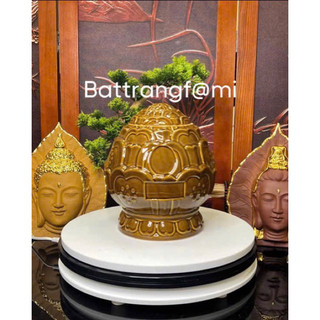 Hũ đựng tro cốt sứ cao cấp Bát Tràng