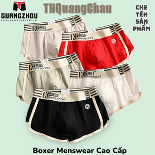 KSMILE Sịp Đùi Boxer nam Cotton nguyên chất co dãn 4 chiều [KSMILE] Quần Boxer Menswear Thun Mát
