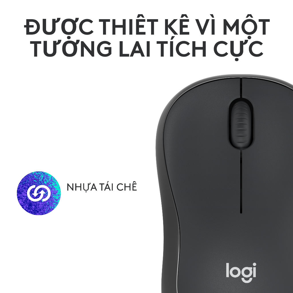 Chuột Bluetooth Logitech M240 Silent - Không dây, Nhỏ gọn, Tương thích Windows, macOS, ChromeOS | BigBuy360 - bigbuy360.vn