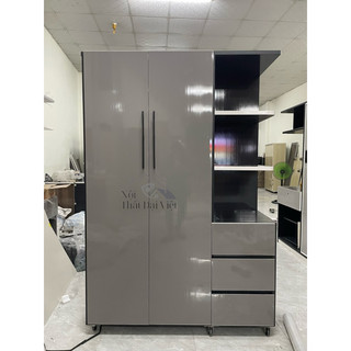 Tủ Quần Áo Nhựa Đài Loan 2 cánh kệ M8- Miễn Ship TPHCM- Giao Hàng Nhanh
